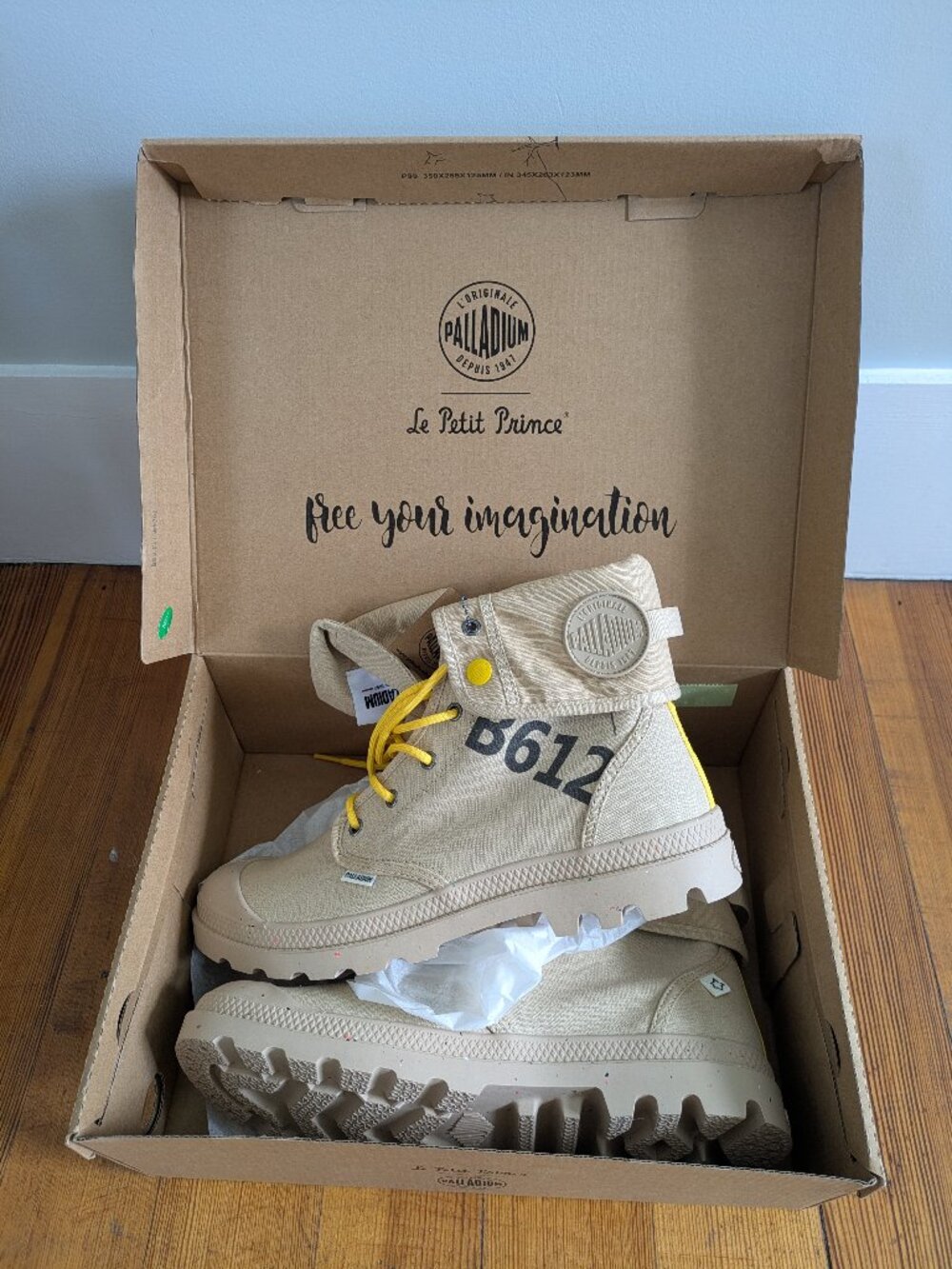 Palladium baggy desert boot, Little Prince edition